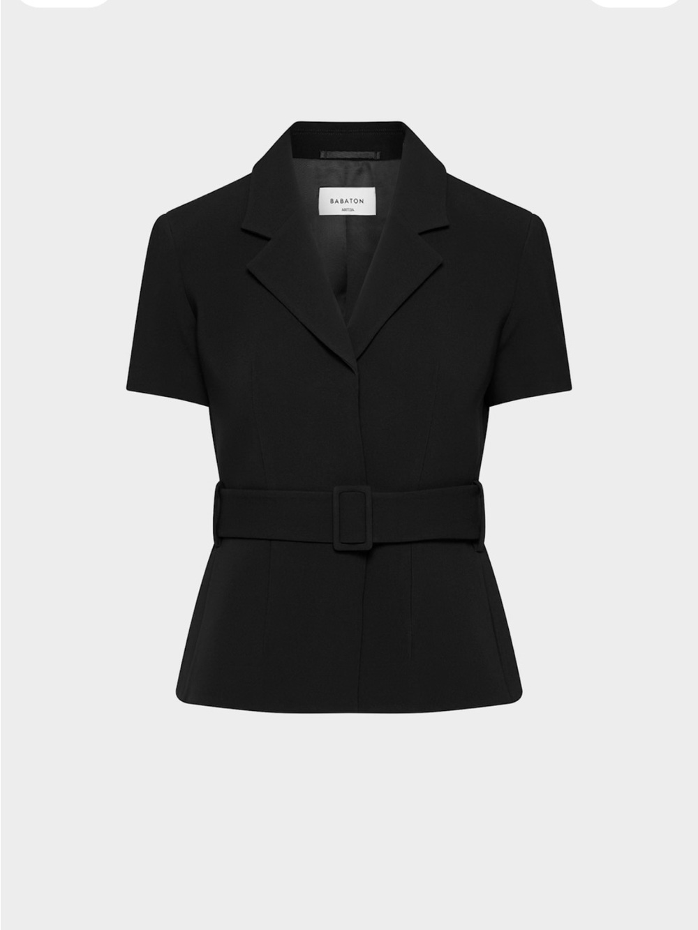 Aritzia Babaton Brynn Short-Sleeve Belted Blazer